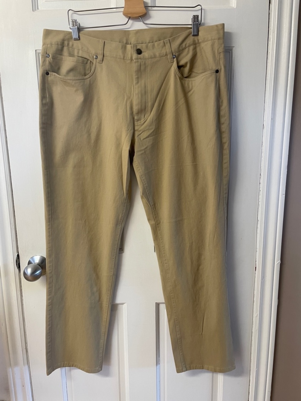 Footjoy tan brushed cotton golf pants men’s size 40X30